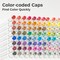 Ohuhu Alcohol Markers Brush Tip - 104-color Double Tipped Alcohol Based Art Marker Set for Artists Adults Cozy Coloring Illustration- Honolulu of Ohuhu Markers- Dual Tip Brush & Chisel- Refillable